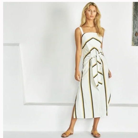 SANCIA Lieke Knot Midi Dress